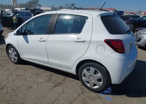 2015 Toyota Yaris L из США, поврежденный, VIN VNKKTUD31FA046247